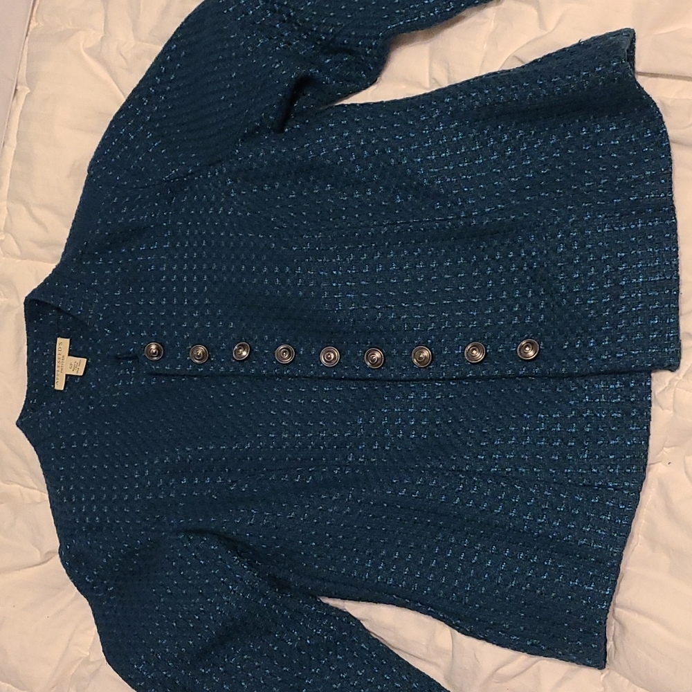 Dark teal blazer